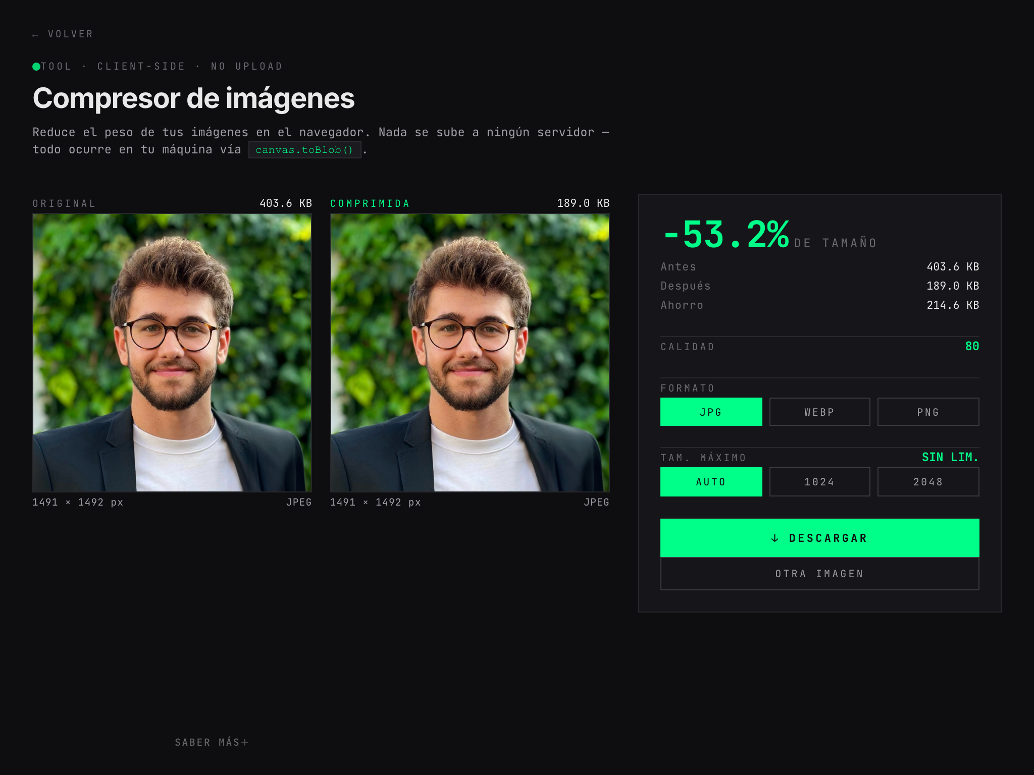 Compresor de imágenes
