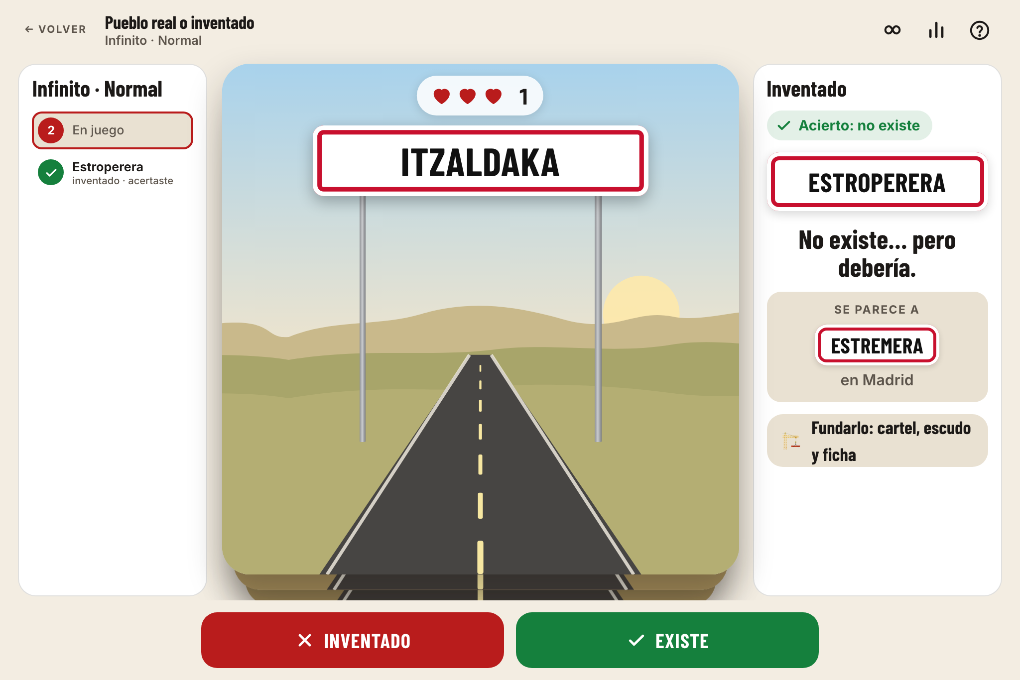 Pueblo real o inventado